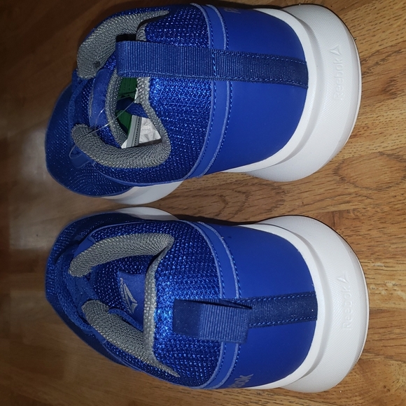 Reebok Quick Motion Running Shoe Cobalt Blue Gray White 9 nwob - Picture 7 of 12